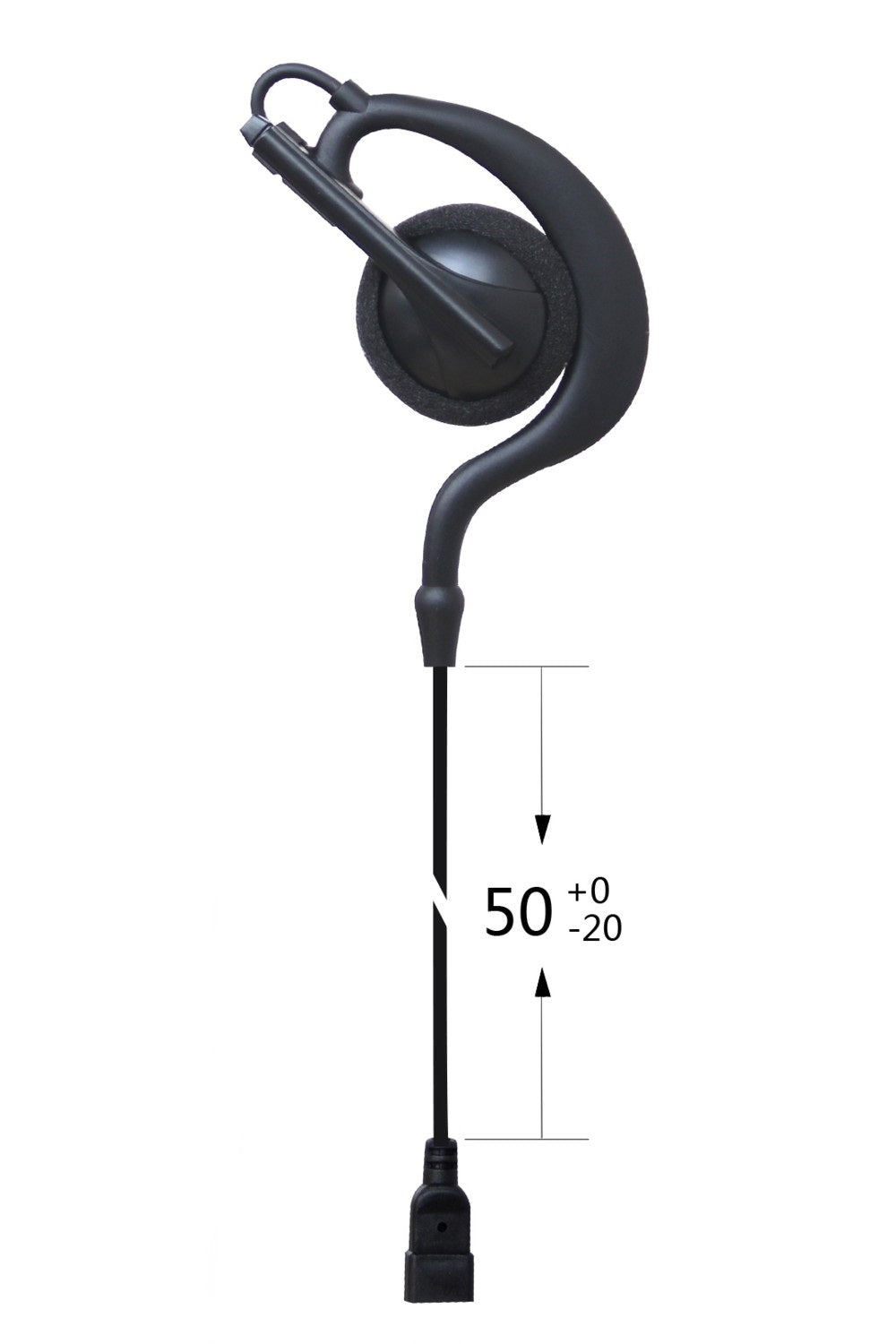 (CRS-EHL) Earhook Large Earpiece