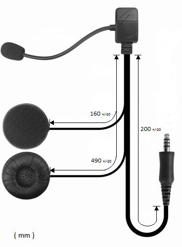 (CRS-HKH) Fixed Helmet Kit