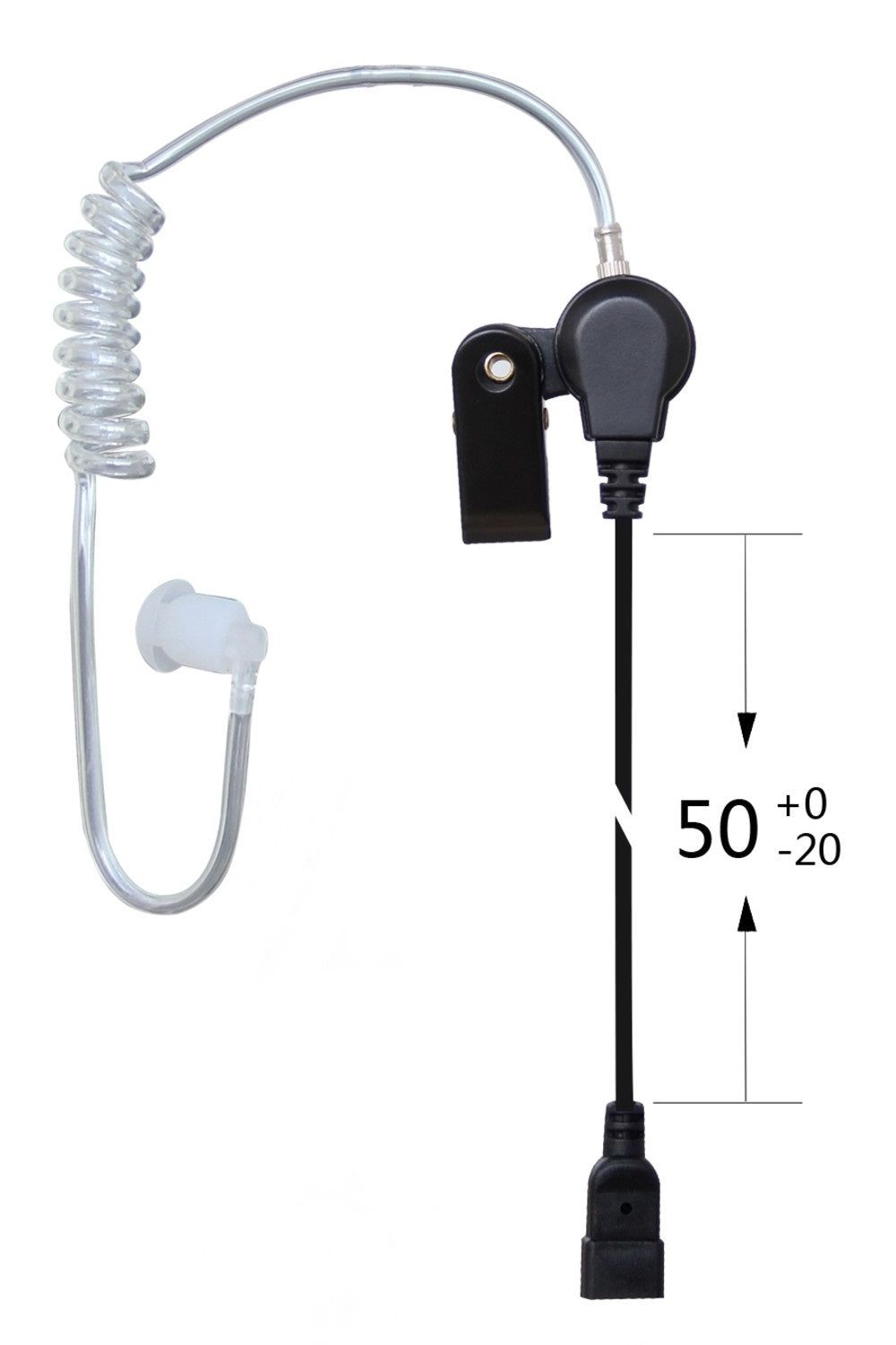 (CRS-LAT) Long Acoustic Airtube Earpiece