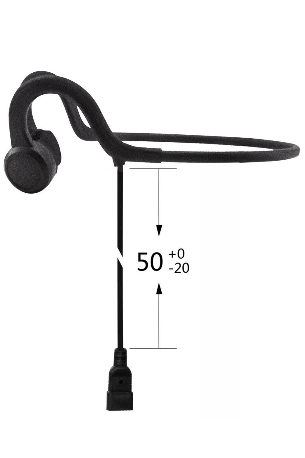 (CRS-LWTH) Lightweight Temple Headset