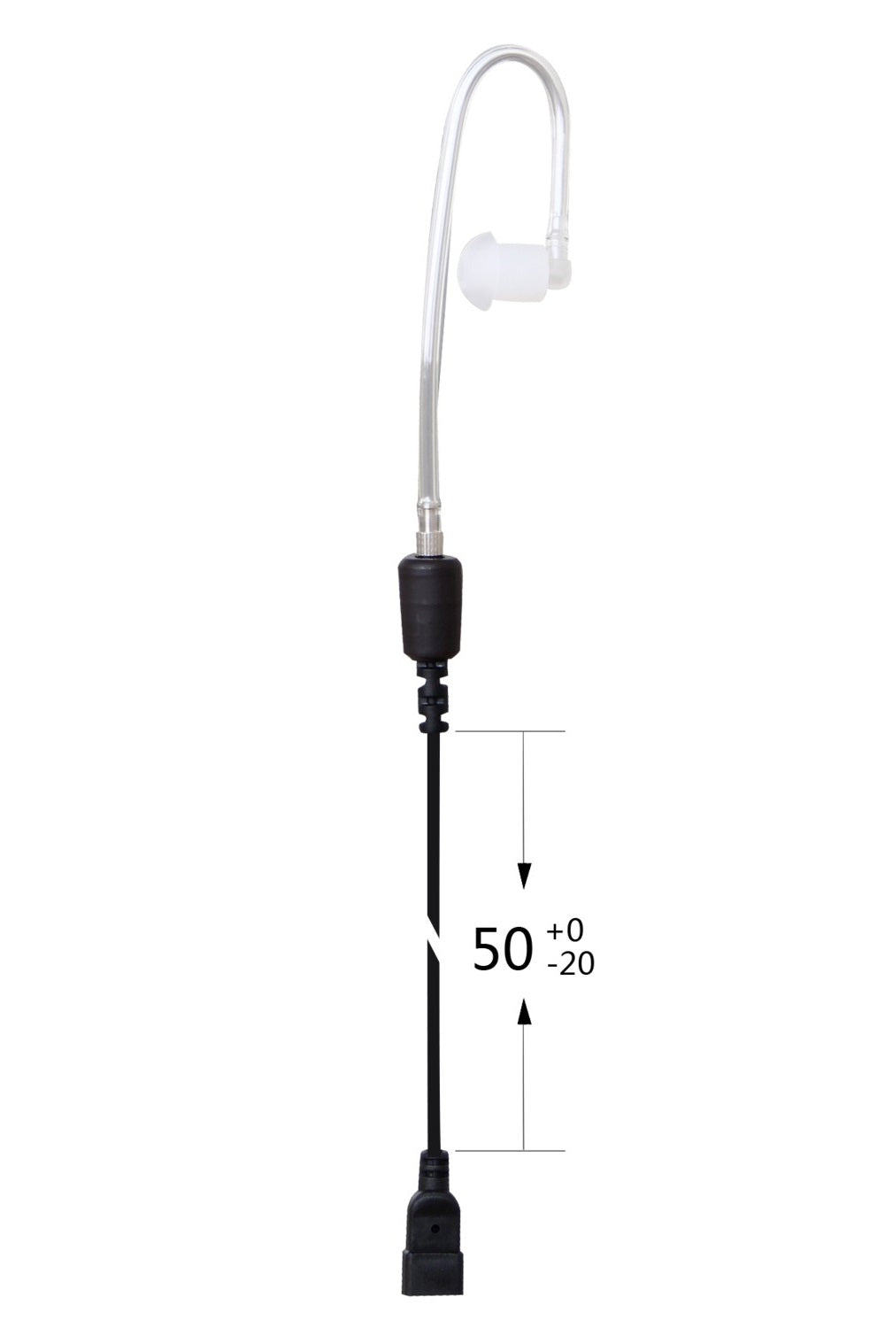 (CRS-SAT) Short Acoustic Airtube Earpiece