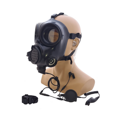 Wireless PTT Mira Gas Mask Kit MOTOROLA M7