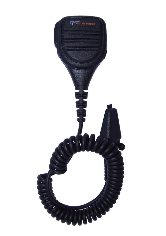 (CRS-HDSMCOM) Heavy Duty Compact Remote Speaker Microphone w/ 3.5mm Audio Jack