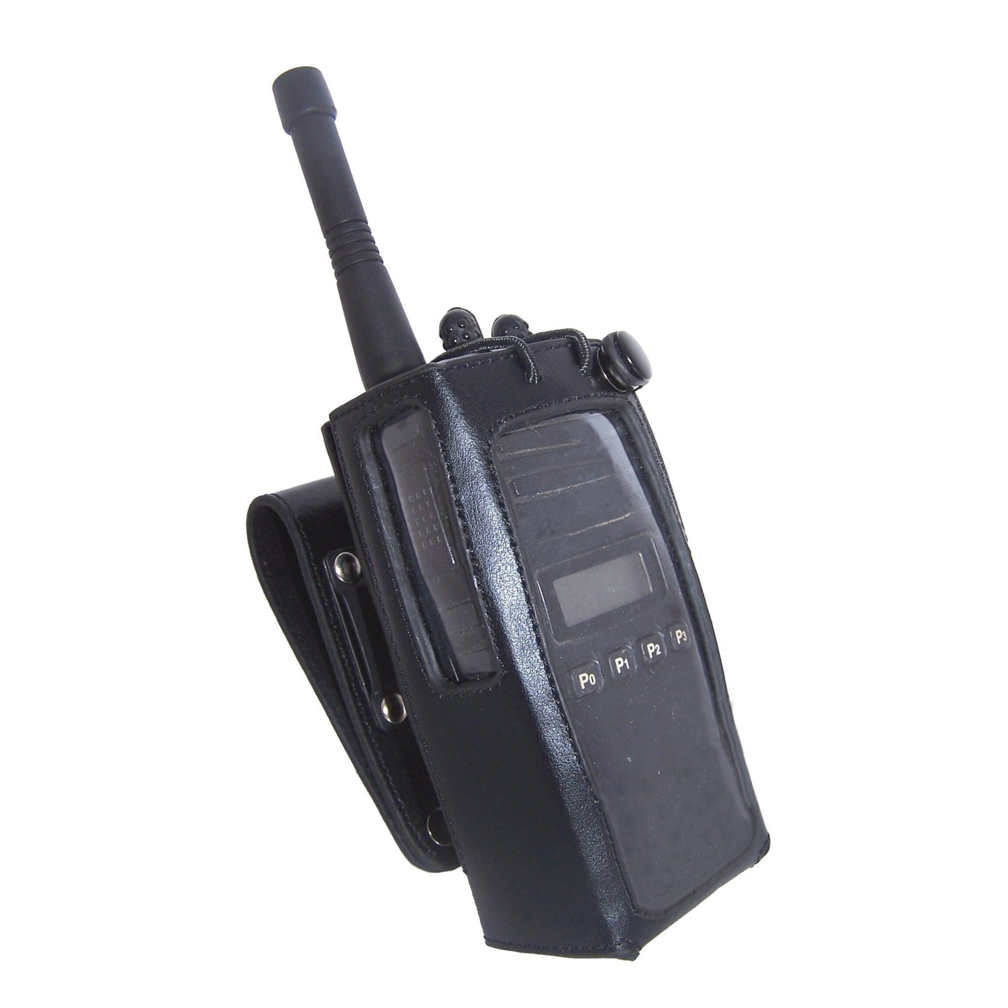 (CRS-HDSWLC-2) Kenwood/Icom/Motorola Heavy Duty Swivel Leather Case