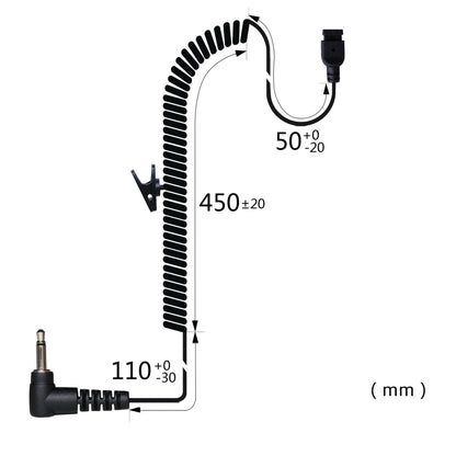 (CRS-LOH) Listen Only Harness w/ Cable