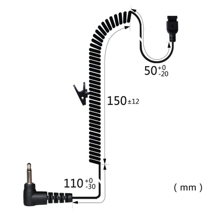 (CRS-LOH) Listen Only Harness w/ Cable