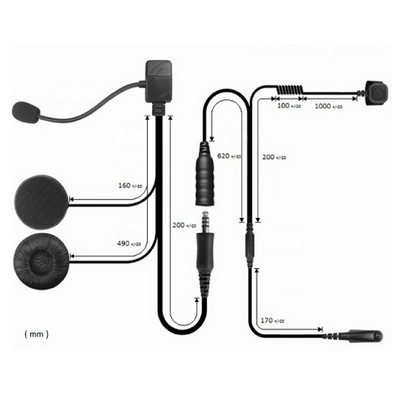 Motorcycle Helmet Hip Kit TAIT