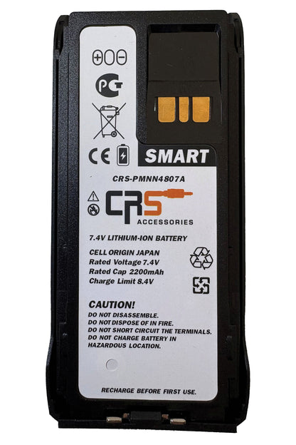 (CRS-PMNN4807A) 2200mAh Li-ion Battery with Smart Tech suit Motorola R7